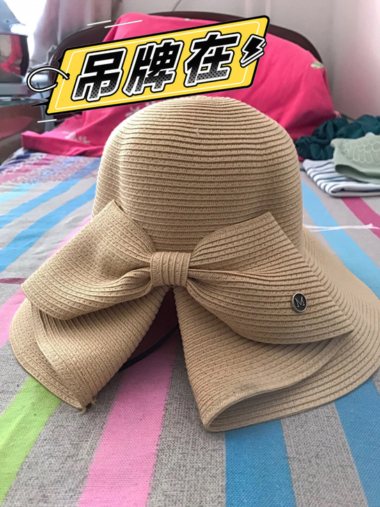 【日本订单清库存】唯美蝴蝶草编帽女由于疫情...