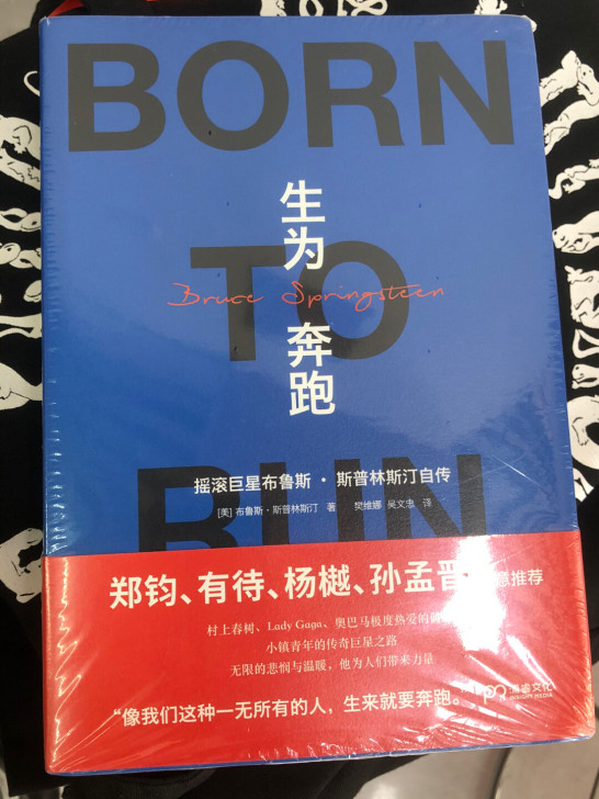 Bruce Springsteen自传《生...