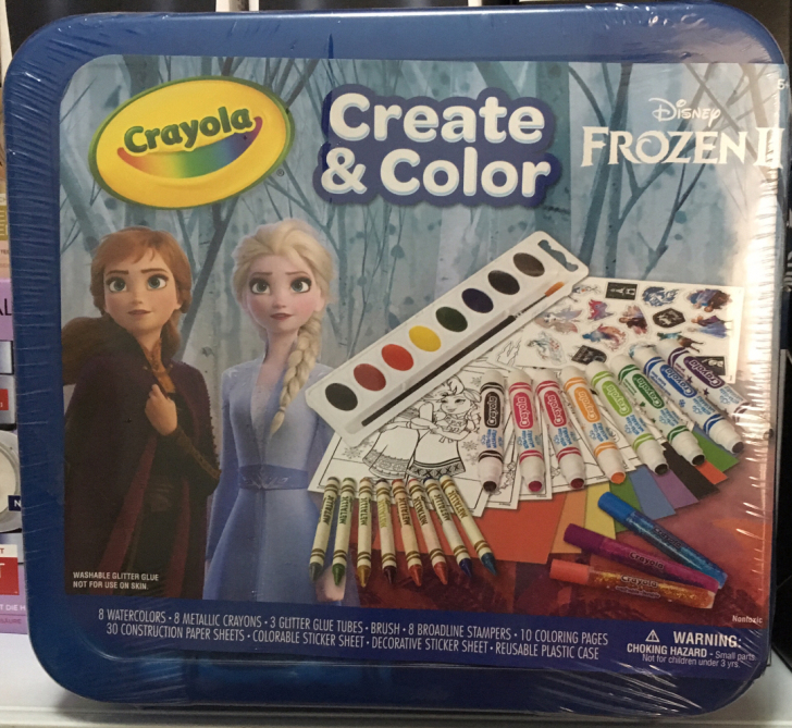 全新现货Crayola绘儿乐冰雪奇缘2儿童...