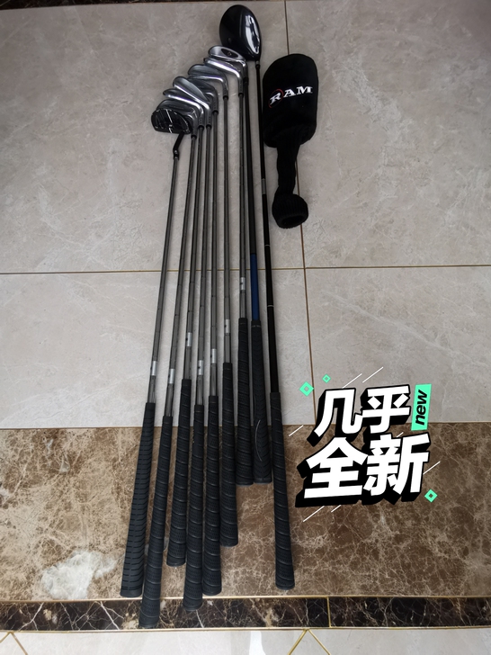 闲置加拿大原装高尔夫球杆转让。3，4，5，...