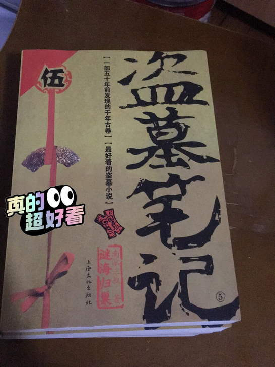 盗墓笔记，正版购买，99新。只买了他五六七...