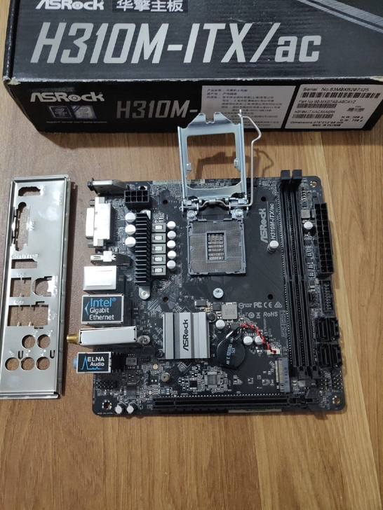 华擎H310m itx mini主机主板 ...