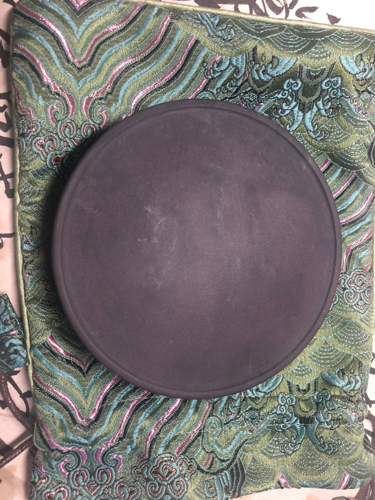 端砚 坑仔 圆砚 品相好