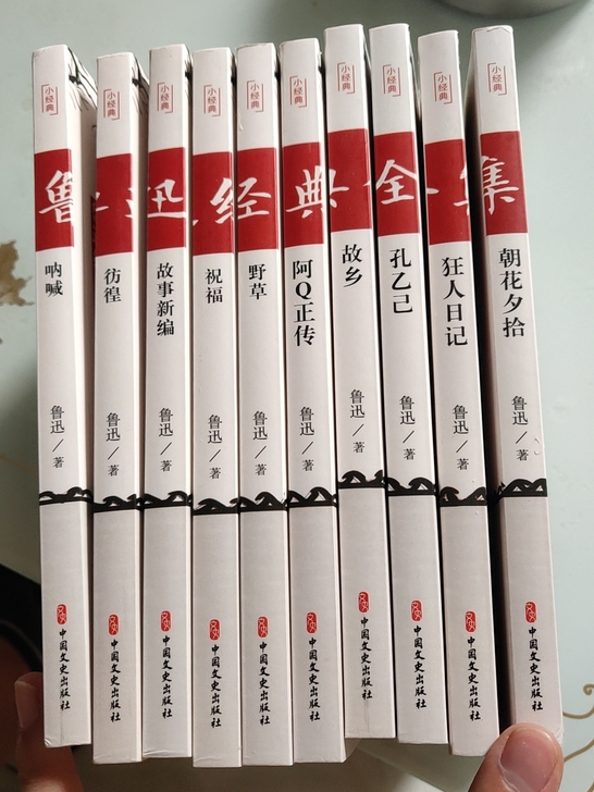 鲁迅经典全集，买来没看过