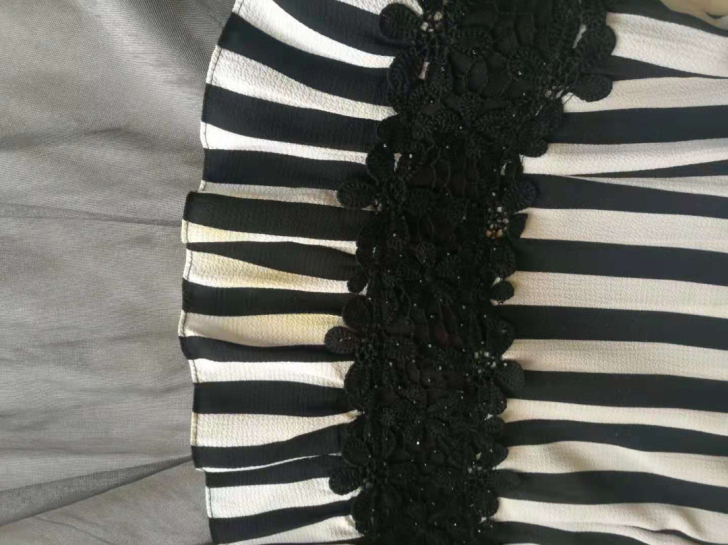 新款女裙套装妈妈裙黑网纱裙高级灰色带腰带