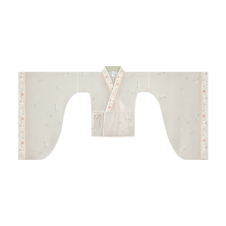 池夏 游园惊梦:闻袖香 唐制大袖衫齐胸裙齐...