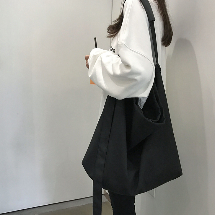 LIL CHER 女士简约单肩包斜挎包邮差包