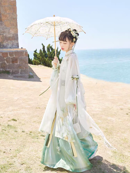 【十三余 小豆蔻儿】[柠檬百合] 对襟长衫...