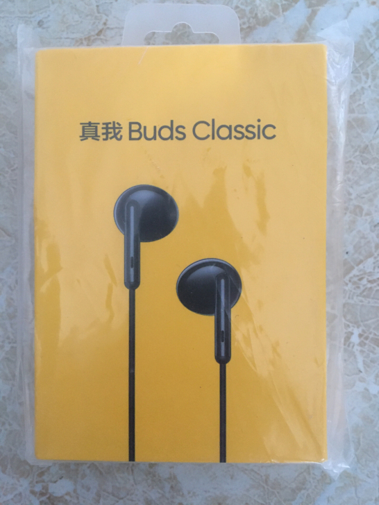 真我buds classib 耳机，白色，...