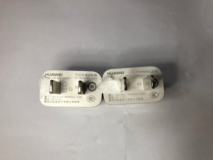 华为5v1a充电器充电头 正品原装二手充电...