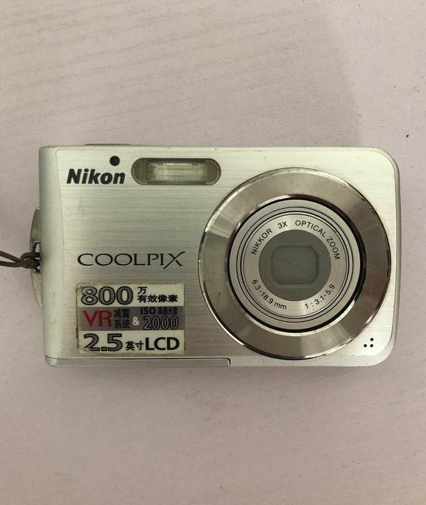 尼康s210 CCD相机,有效像素800万...