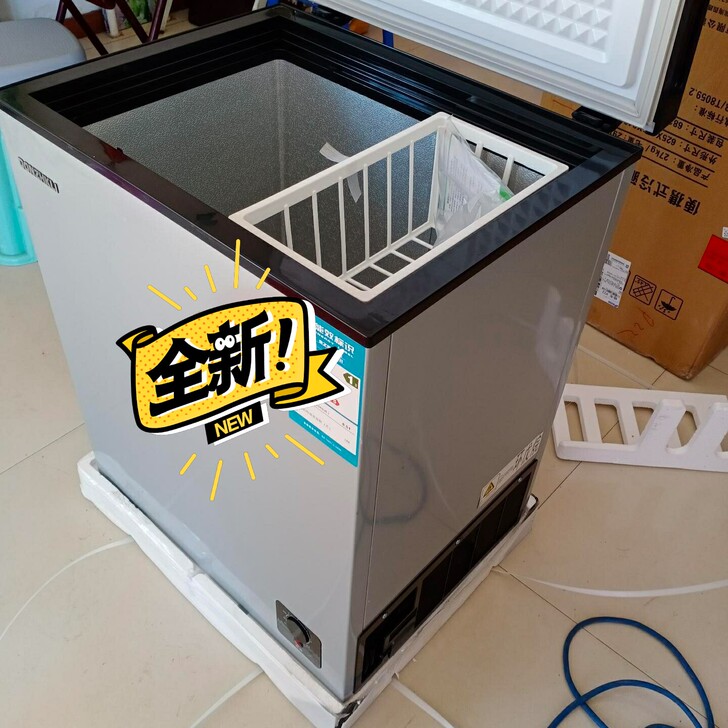 (捡漏)(瑕疵磕碰特价处理)小冰柜家用冷冻...