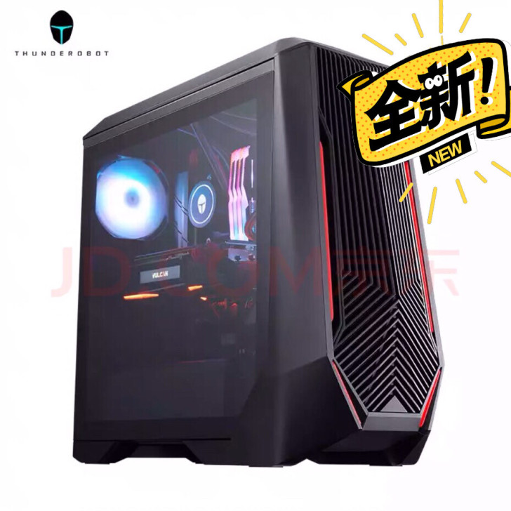 全新雷神黑武士911主机 i5 10400