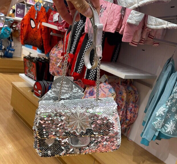 上海现货美国香港迪士尼乐园冰雪奇缘艾莎闪片...