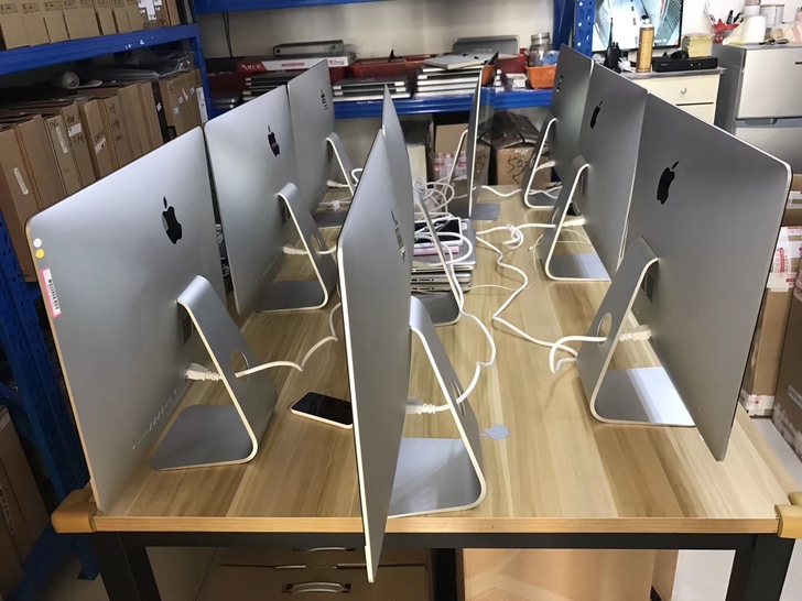 apple/苹果一体机超薄独显设计游戏前台...