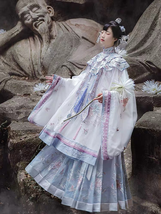 【包邮】汉尚华莲12周年店庆款昙华一梦汉服...