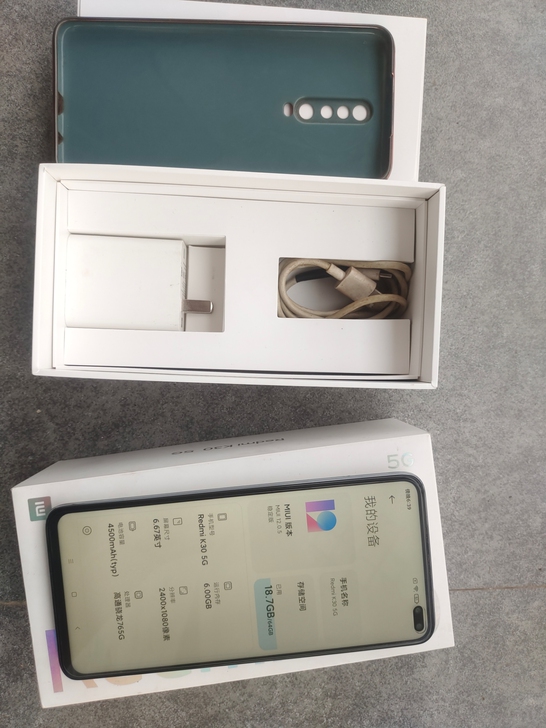 原装红米k30-5g手机，6+64g