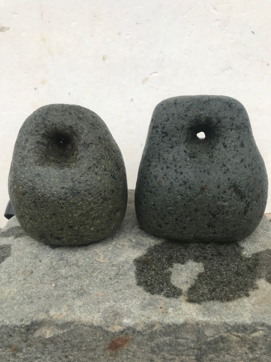 2个老青石权，包浆浑厚圆润，时代感强！2个...