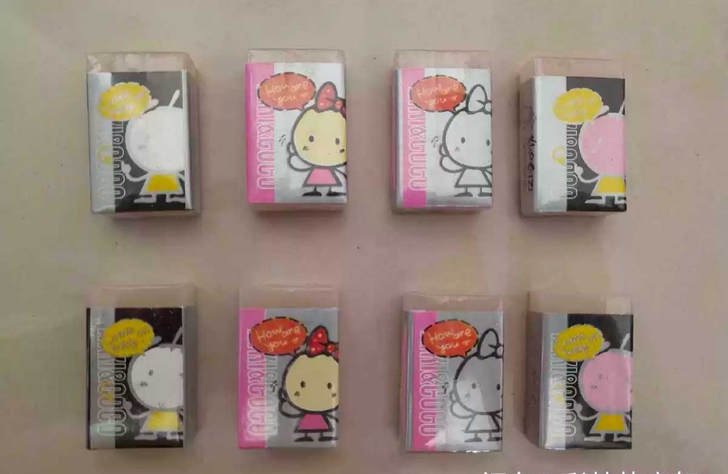 绝版怀旧橡皮，kikicoco橡皮，