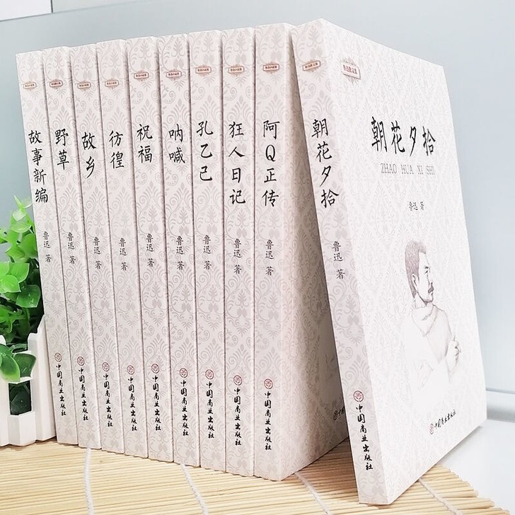 全新正版书籍包邮共10本,鲁迅作品经典全集