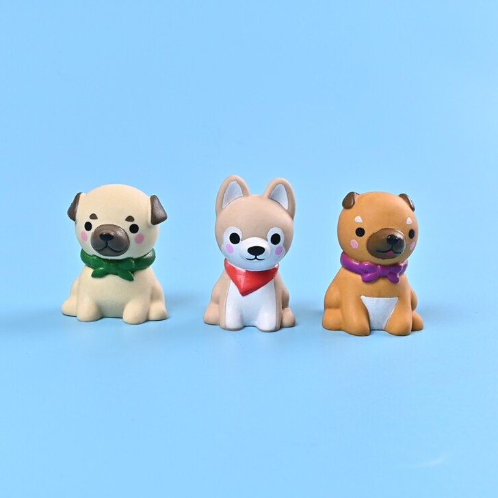 擦的干净橡皮擦 日本外贸可爱卡通小狗公仔儿...