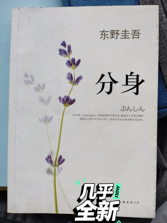 东野圭吾，分身，因为放的久了，外皮有些擦痕...