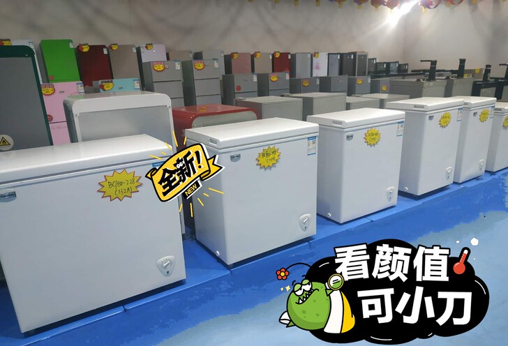 #全部#全新 超级好用的冰柜九成新 白色 ...