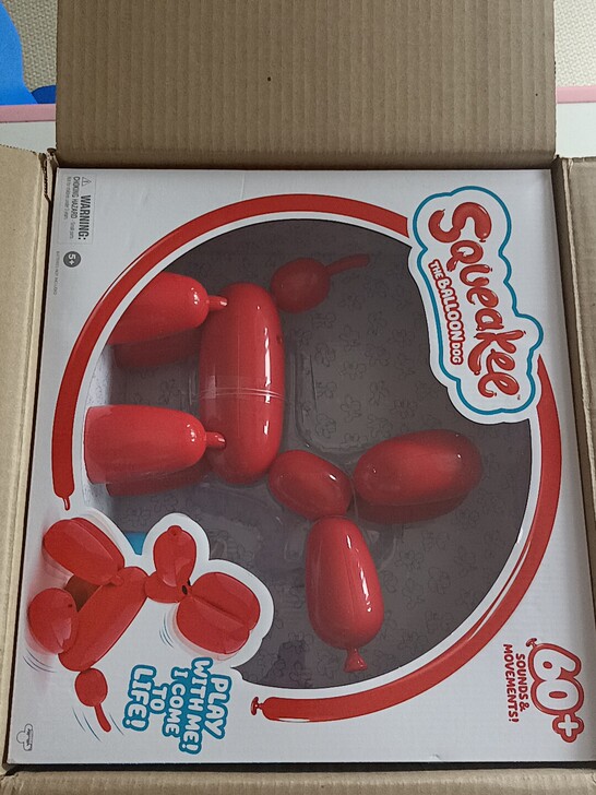 海淘正品芝奇波波宠物电子气球狗Squeak...