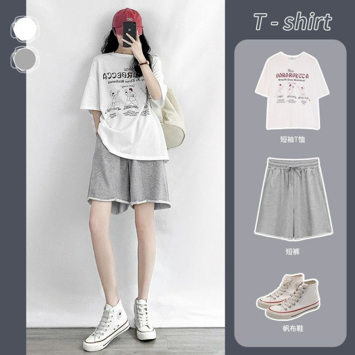 全新，包邮，运动短裤女夏季薄款宽松显瘦20...