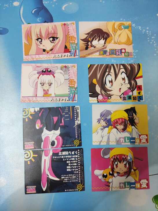 打包价秋叶原电脑组电子宠物小美神收藏卡珍藏卡