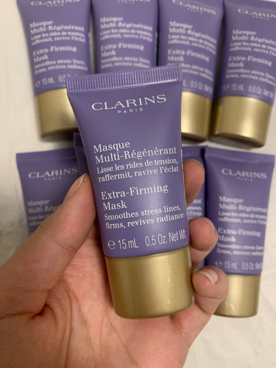 娇韵诗 紫色面膜 焕颜紧致面膜 新生紧肤面...