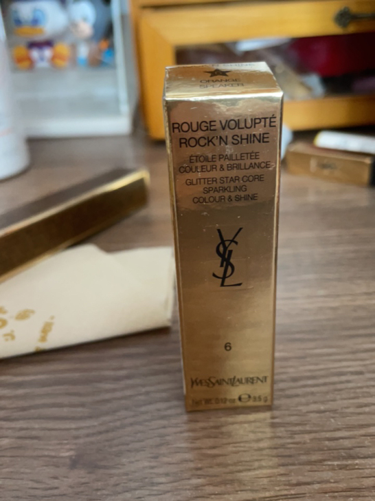 YSL圣罗兰6号银管星星 只拆开看过 全新...