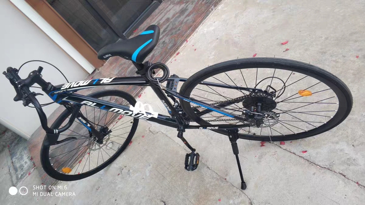 公路赛车自行车弯把超轻便变速死飞单车实心胎...