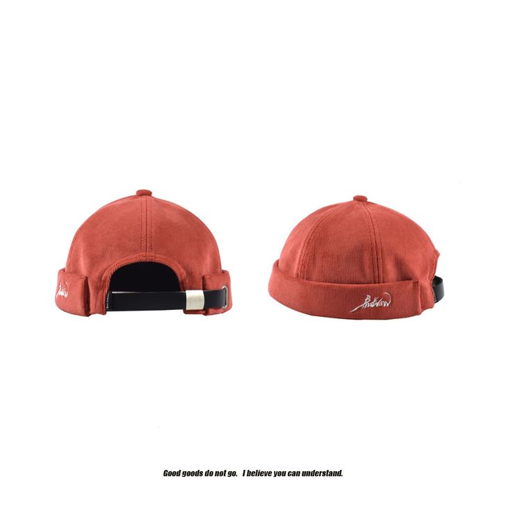 BACKNOW原创设计水手帽男地主帽女瓜皮...