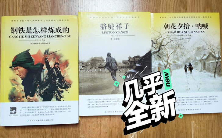 几乎全新，初中生必读书目。本人现在已经毕业...