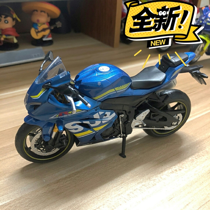 铃木GSX-R1000车模型1/12 机车...