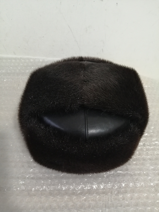 老款皮帽子皮毛一体雷锋帽帽内里有脏请看图