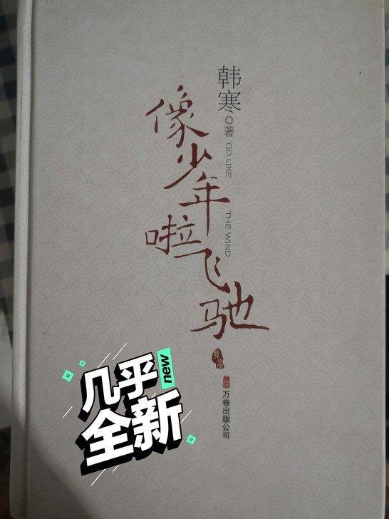 韩寒:像少年啦飞驰