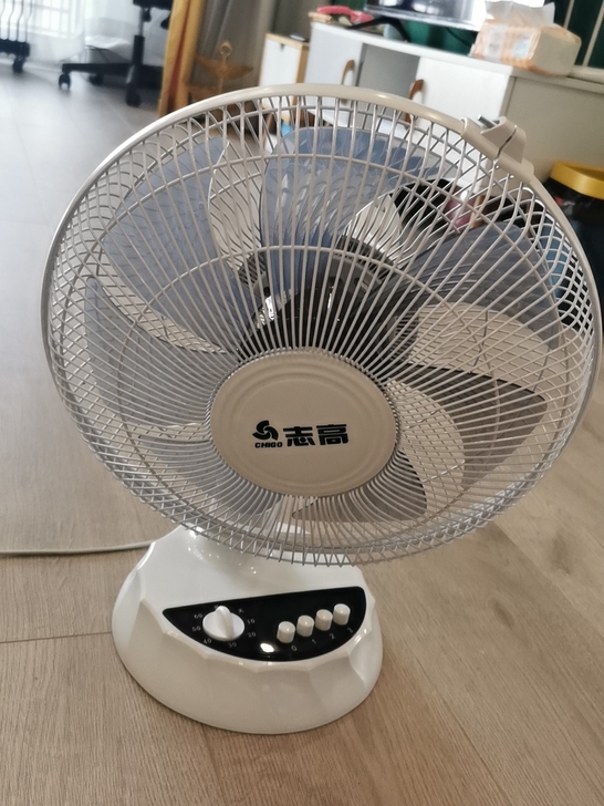 志高台式电风扇 占地方 用不上了 六月份买...