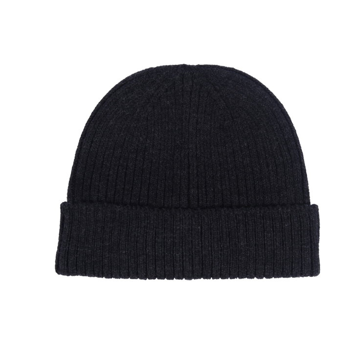 毛线帽秋冬纯色瓜皮帽韩版百搭街头复古男女c...