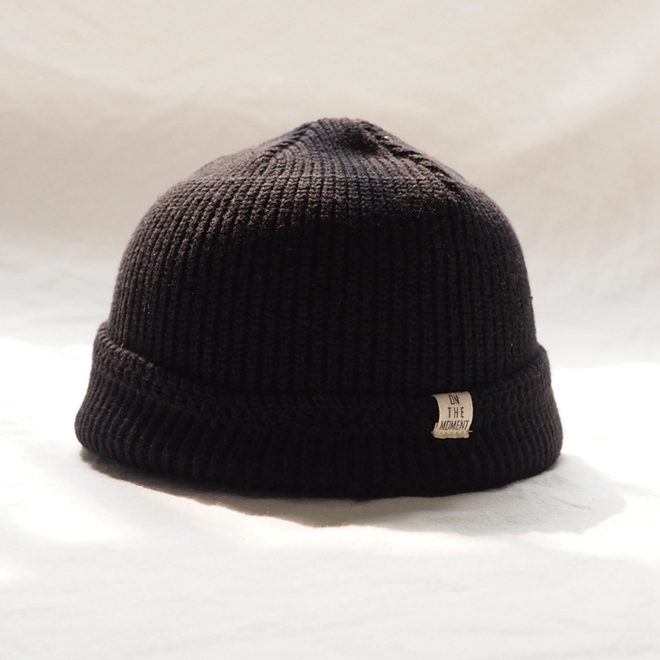 雅痞橘黄色圆顶针织瓜皮帽男女韩版简约卡其黑...