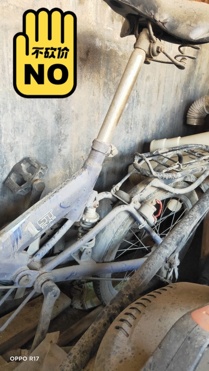 自用折叠自行车,闲置转让,买新车500多