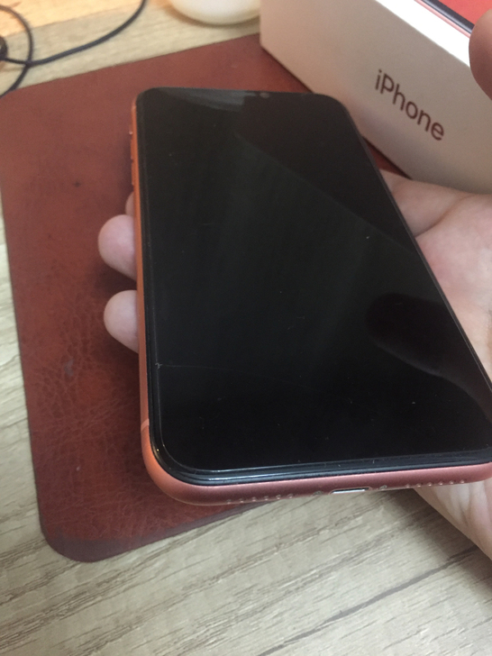 苹果XR国行128G珊瑚色 原机 ipho...