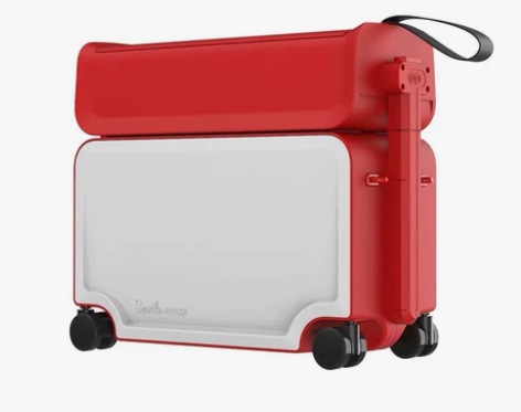 savile儿童拉杆箱万向宝可坐可骑可躺多...