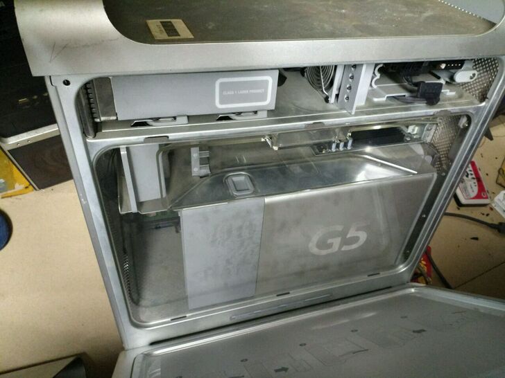 苹果G5台式机全铝合金外壳4G内存硬盘独显...