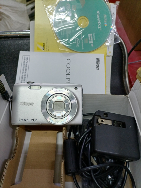 尼康S3300数码相机功能正常一电一充16...