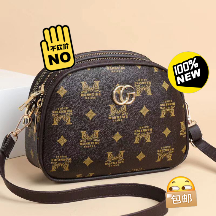 三层迷你小包包女2021新款潮夏时尚简约百...