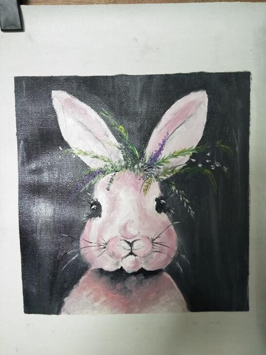 业余画手，油画颜料，带有木制或白色画框（图...