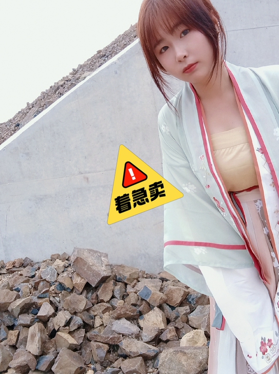 池夏家汉服全新，四件套可小刀，打折卖，有吊...