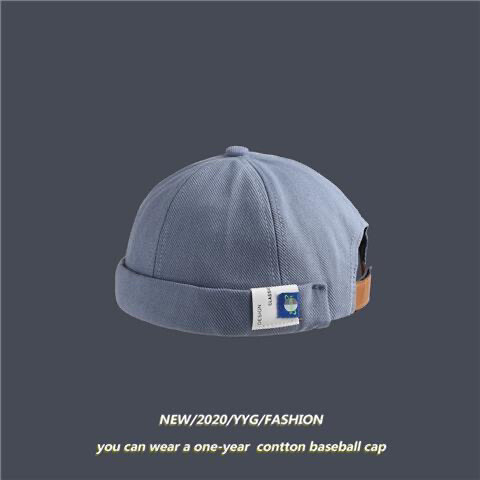 出一顶瓜皮帽蓝色的全新可直接拍下